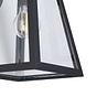Eglo Mirandola Black Outdoor E27 Wall Light IP44