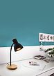 Eglo VERADAL Matte Black & Wood Adjustable Desk Light