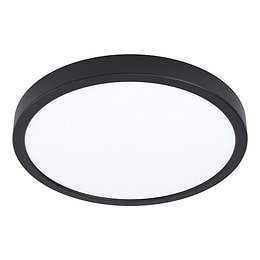 Eglo Neoteric Medium Black Round Ceiling Light
