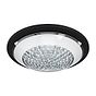 Eglo Lucent Black & Crystal LED Ceiling and Wall Light