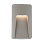 Saxby Severus Grey CCT vertical indirect IP65 2.8W Exterior Wall Light