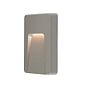 Saxby Severus Grey CCT vertical indirect IP65 2.8W Exterior Wall Light