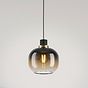 Eglo Oilella Single Black Brown Brass E27 Pendant Light