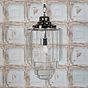 Soho Lighting Glasshouse Nickel Clear Schoolhouse Hallway Pendant Light