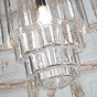 Soho Lighting Glasshouse Brass Clear Glass Schoolhouse Hallway Pendant Light