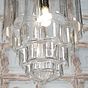 Soho Lighting Glasshouse Brass Clear Glass Schoolhouse Hallway Pendant Light