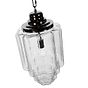 Soho Lighting Glasshouse Nickel Clear Schoolhouse Hallway Pendant Light