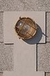 Soho Lighting Carlisle Grid Prismatic Glass IP65 Outdoor & Bathroom Laquered Solid Brass Bulkhead Wall Light
