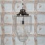 Soho Lighting Glasshouse Nickel Clear Schoolhouse Hallway Pendant Light