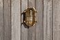 Soho Lighting Flaxman IP65 Outdoor & Bathroom Lacquered Solid Brass Bulkhead Wall Light