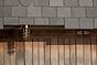 Soho Lighting Kemp Grid IP65 Outdoor & Bathroom Lacquered Solid Brass Ceiling Light