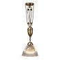 Soho Lighting D'Arblay Brass French Rise and Fall Large Scalloped Dome Dining Room Pendant Light