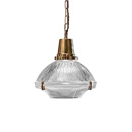 Brass Dome Pendant Light
