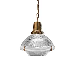 Brass Dome Pendant Light