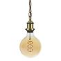 Soho Lighting Antique Brass Decorative Bulb Holder with Chain