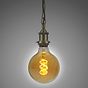 Soho Lighting Antique Brass Decorative Bulb Holder with Chain