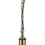 Soho Lighting Antique Brass Decorative Bulb Holder with Chain