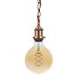 Soho Lighting Antique Copper Decorative Bulb Holder with Chain