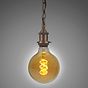 Soho Lighting Antique Copper Decorative Bulb Holder with Chain