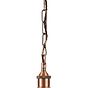 Soho Lighting Antique Copper Decorative Bulb Holder with Chain