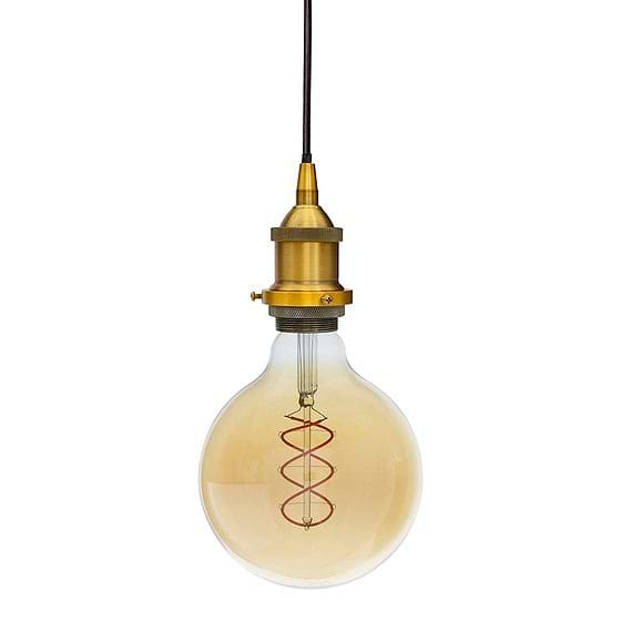 Antique Gold Decorative bulb holder