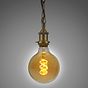 Soho Lighting Antique Gold Decorative Bulb Holder with Chain