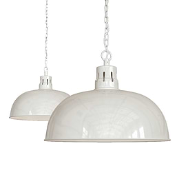 White Pendant Light