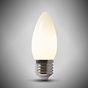 Soho Lighting 4w E27 ES 3000K Opal Dimmable LED Candle Bulb