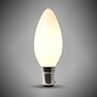 Soho Lighting 4w B15 Small Bayonet 4100K Opal Dimmable LED Candle Bulb