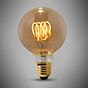 Soho Lighting E27 ES Vintage Edison G80 LED Light Bulb 4W 1800K T-Spiral Filament High CRI Dimmable