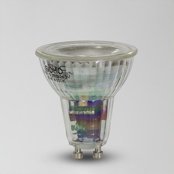 4000K 5W Clear Dimmable GU10 Bulb
