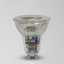 Soho Lighting LED GU10 Bulb 2800K Warm White 240V 7W Dimmable High CRI