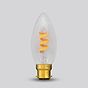 Dim to Warm B22 3W Clear Candle Dim To Warm LED Bulb
