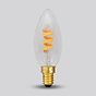 Soho Lighting 3W CANDLE C35 Dim to warm  E14 Clear LED Bulb