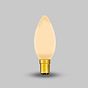Soho Lighting 3W Dim to Warm B15 Matt White Candle LED Bulb
