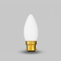 Dim to Warm B22 3W White Candle Dim to Warm LED Bulb
