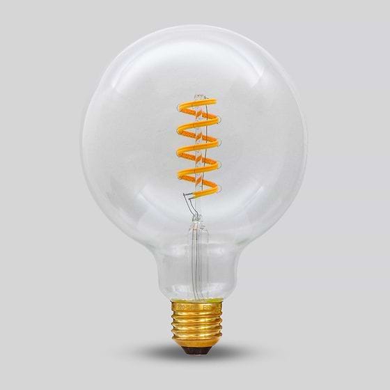 Dim to Warm E27 7W Clear G125 Dim To Warm LED Bulb
