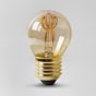 Soho Lighting 2w B22 Vintage Edison Golf Ball LED Light Bulb 1800K T-Spiral Filament High CRI Dimmable
