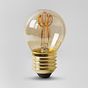 Soho Lighting 2w B22 Vintage Edison Golf Ball LED Light Bulb 1800K T-Spiral Filament High CRI Dimmable