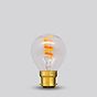 Soho Lighting 3W Golfball G45 Dim to warm  B22 Clear LED Bulb