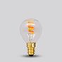 Dim to Warm E14 3W Clear Golf Ball Dim To Warm LED Bulb
