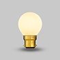 Soho Lighting 4W 2800K Warm White B22 Matt White G45 Golfball Dimmable LED Bulb