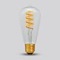 Soho Lighting 7W Edison ST64  Dim to warm  E27 Clear LED Bulb