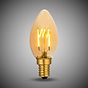 Soho Lighting E14 Vintage Sunset Candle Dimmable LED Bulb C35, 3W, 1800K, High CRI