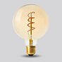 Soho Lighting E27 Vintage Sunset Globe Dimmable LED Bulb G12, 4W, 1800K, High CRI