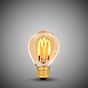 Soho Lighting E27 Vintage Sunset Golfball Dimmable LED Bulb G45, 3W, 1800K, High CRI