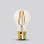 Soho Lighting B22 Classic Clear GLS Dimmable LED Bulb A60, 7W, 2700K, High CRI