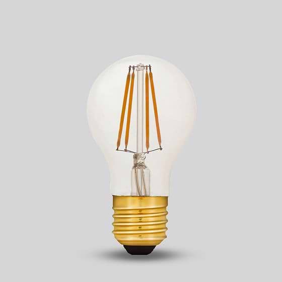 Soho Lighting E27 Classic Clear GLS Dimmable LED Bulb A60, 7W, 2700K, High CRI
