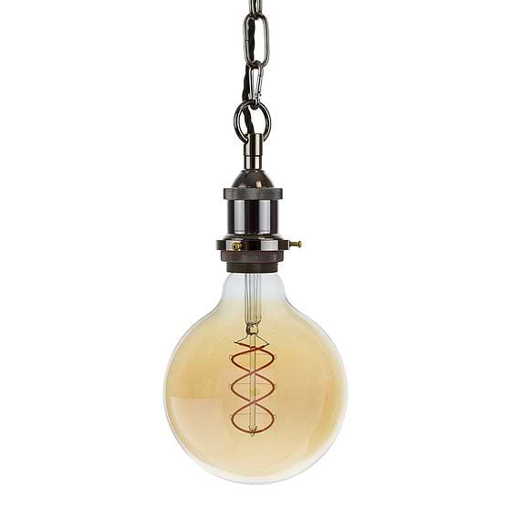 Black Nickel Exposed Bulb Pendant Bulb Holder