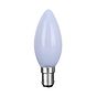 Soho Lighting 4w B15 Small Bayonet 4100K Opal Dimmable LED Candle Bulb